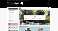 Desktop Screenshot of momentapart.fr